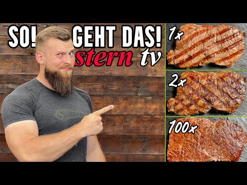 Steaks grillen bei SternTV?! DAS GEHT BESSER! 1x wenden VS. Flip Methode | Steak perfekt grillen!