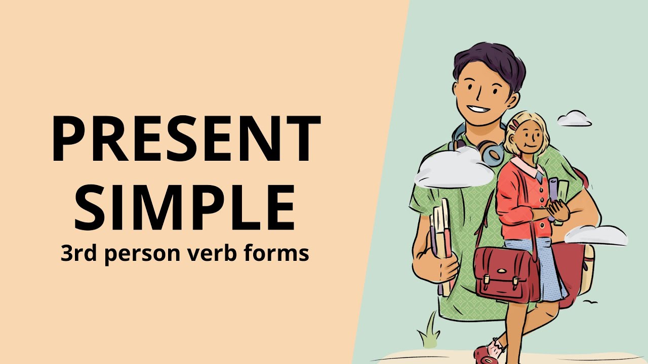 Present Simple Tense | Third Person Singular Verbs | English Grammar - Best ESL Resources👍👍👍