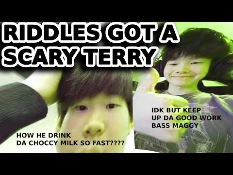 RIDDLES GOT A SCARY TERRY D: - Friendlies vs Riddles PART 2