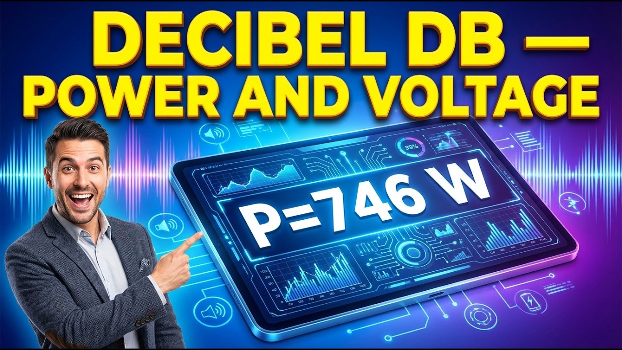 Decibel dB Calculator — Power and Voltage