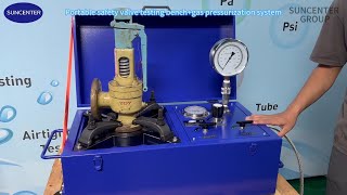 Suncenter Portable Safety Valve Test Bench+Gas Booster System