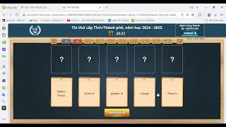 Thi thử ioe cấp tỉnh năm 2024 - 2025