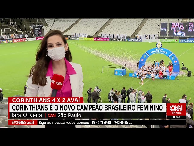 Corinthians faz 4 a 2 no Avaí/Kindermann e é bicampeão do Brasileiro Feminino