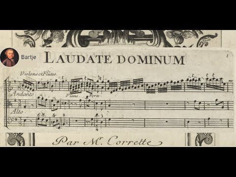 Michel Corrette - Motet à Grand Chœur "Laudate Dominum" (D'après le Printemps de Vivaldi) (c.1770)