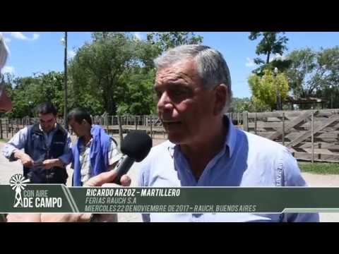 Ricardo Arzoz -  Ferias Rauch - Miércoles 22 de noviembre de 2017 - Rauch