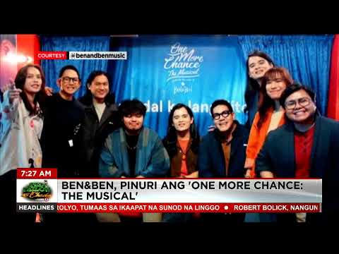 Ben&Ben, pinuri ang ‘One More Chance: The Musical’ #TedFailonandDJChaCha