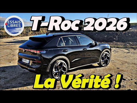 NOUVEAU VW T-ROC 2026 eTSI 150ch Essai Vérité + Signature lumineuse de nuit & Visite de l'Usine !!