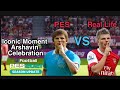 Iconic Moment A Arshavin Celebration Pes 2021 Vs Real Life Shorts