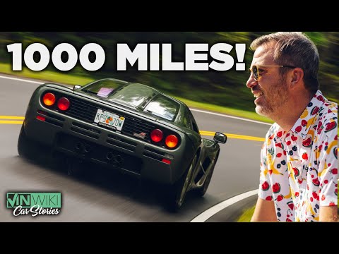 We drove a McLaren F1 1,000 miles!