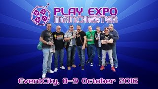 Play Expo Manchester & Arcade Club - October 2016 (Footage, Chat, Pickups)