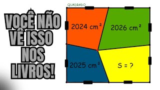 EU ENSINO VOCÊ A PENSAR E NÃO SIMPLESMENTE O MACETE DA RESOLUÇÃO!