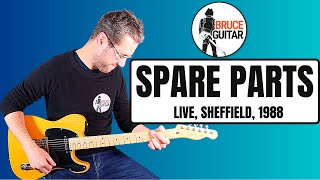 Bruce Springsteen - Spare Parts (Live, Sheffield 1988) guitar lesson