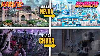 O QUE ACONTECEU COM AS VILAS DE NARUTO EM BORUTO?