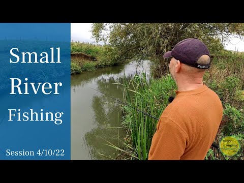 Small River Fishing - Exploring A Tiny River In Early Autumn - 4/10/22 (Video 351)