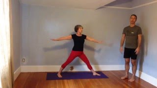 Baxter Bell Yoga: Mini Vinyasa 1  Warrior 2