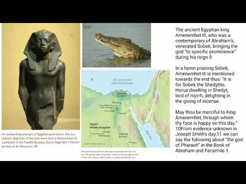 The Book of Abraham  Sobek, The God of Pharaoh