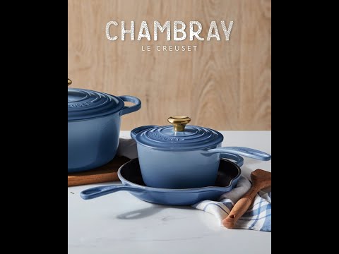 Virtuvės Indai - Le Creuset Signature Keptuvė 24cm Apvalus Ketaus Raudona video