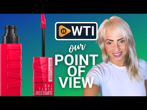 Maybelline New York Super Stay Vinyl Ink Longwear No-Budge Liquid Lipcolor Makeup - WTI product video review