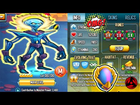 🔴Monster Legends: My New Mitico LONRADH level 150 F2P Skin review Pvp