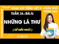 Vở bài tập Tiếng Việt Lớp 5 Bài 5: Những lá thư