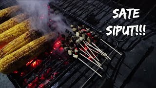GIMANA YA RASANYA SATE SIPUT DAN PISANG GORENG PAKE SAMBEL???