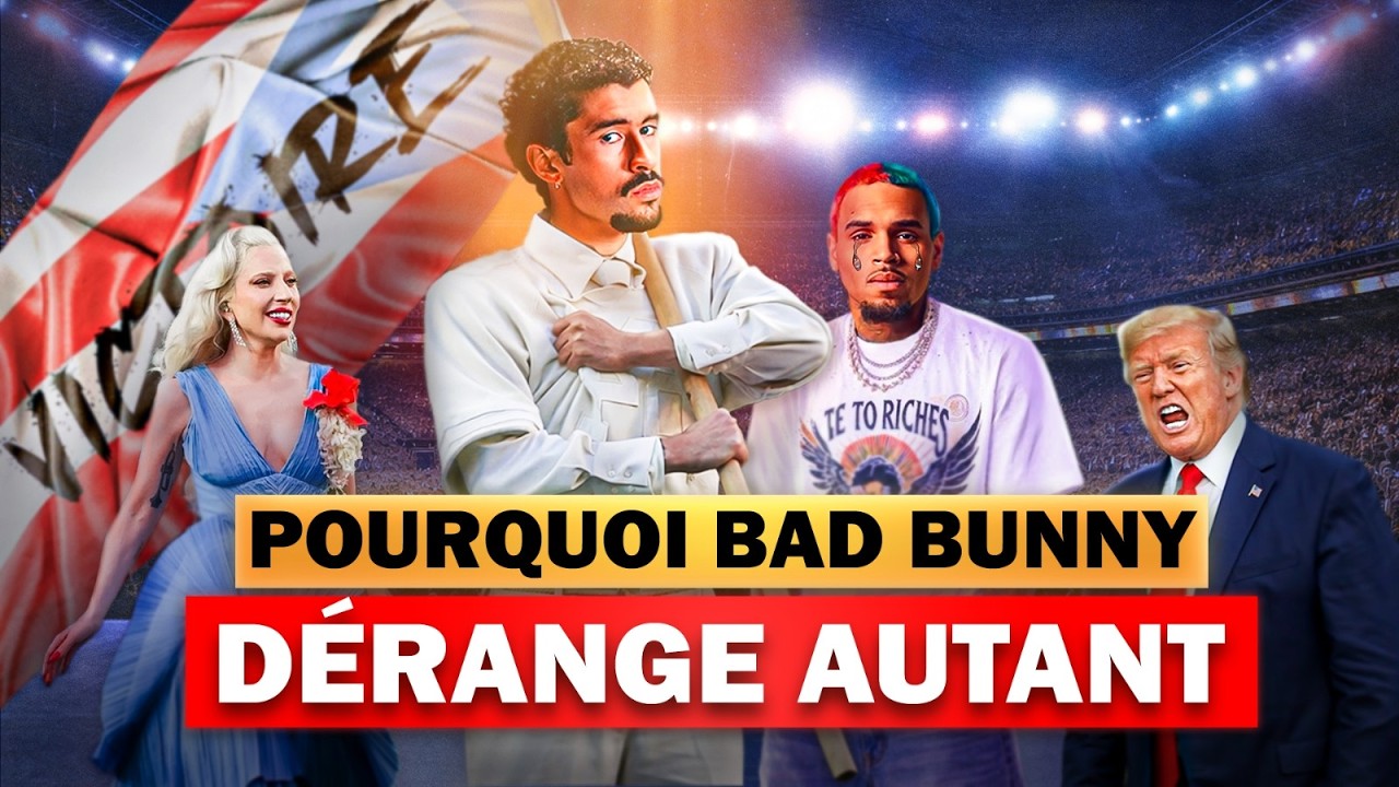 BAD BUNNY : LE PLUS PLUS DANGEREUX ET PLUS GRAND ARTISTE AU MONDE ? ( SUPERBOWL, CHRIS BROWN)