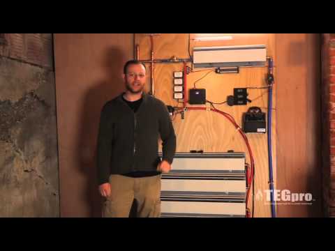 Tegpro Thermoelectric Generator Water Cooled System Charging Batteries and Running Lights