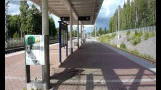 preview picture of video 'Koivukylä railway station/Vantaa'