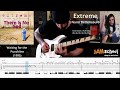 Extreme There Is No God Nuno Bettencourt Guitar Solo with TAB
