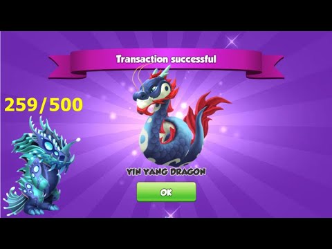 Purchase Legendary Yin Yang Dragon | 259.500 Solum Dragon Piece Dragon Mania Legends  DML