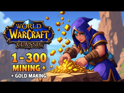 1-300 Mining Guide + Gold Making Tips | Wow Classic