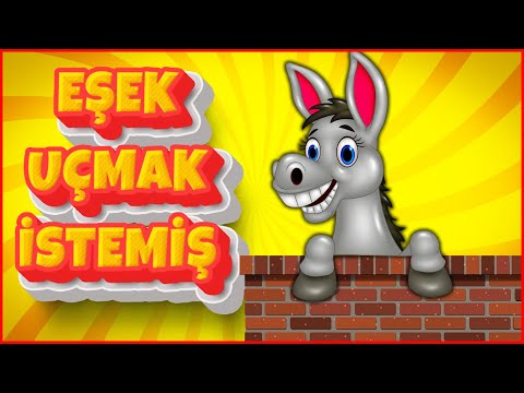Eşek Uçmak İstemiş - Bebek Şarkıları Türkçe - Eşek Şarkısı - Çizgi Film