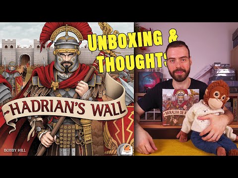 Hadrian's Wall | Unboxing & Thoughts | Flip & Write Daddy Board Game