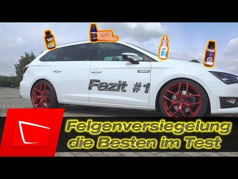 Rim sealant - Gyeon RIM - Liquid Elements Eco Shield - Nanolex Si3D - CarPRO D-LUX