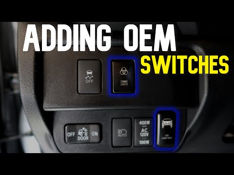 Installing a OEM switch in your Tacoma (Light bars, winches, pods, rock lights)