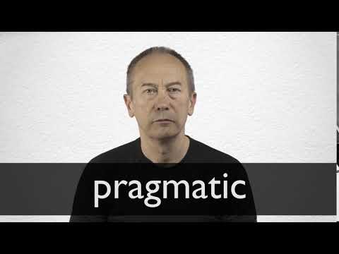 How to pronounce PRAGMATIC in British English