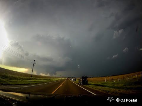 5/24/2016 Dodge City, KS Supercell/Tornado Outbreak Timelapse