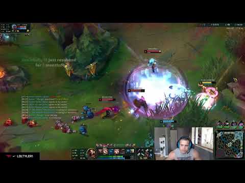 Tyler1's Draven is kind of freaky