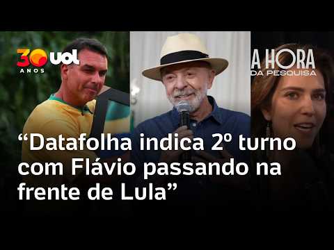 Datafolha indica um cenário de 2º turno com Flávio Bolsonaro passando na frente | Thaís Bilenky