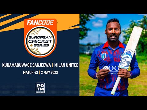 POTM: K.Sanjeewa - MU vs TRA | Highlights | FanCode ECS Milan | 02 May 2023 | ECS23.280