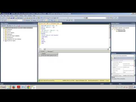 Sql Server Tutorial 53 Controlling Flow Keywords Using T Sql