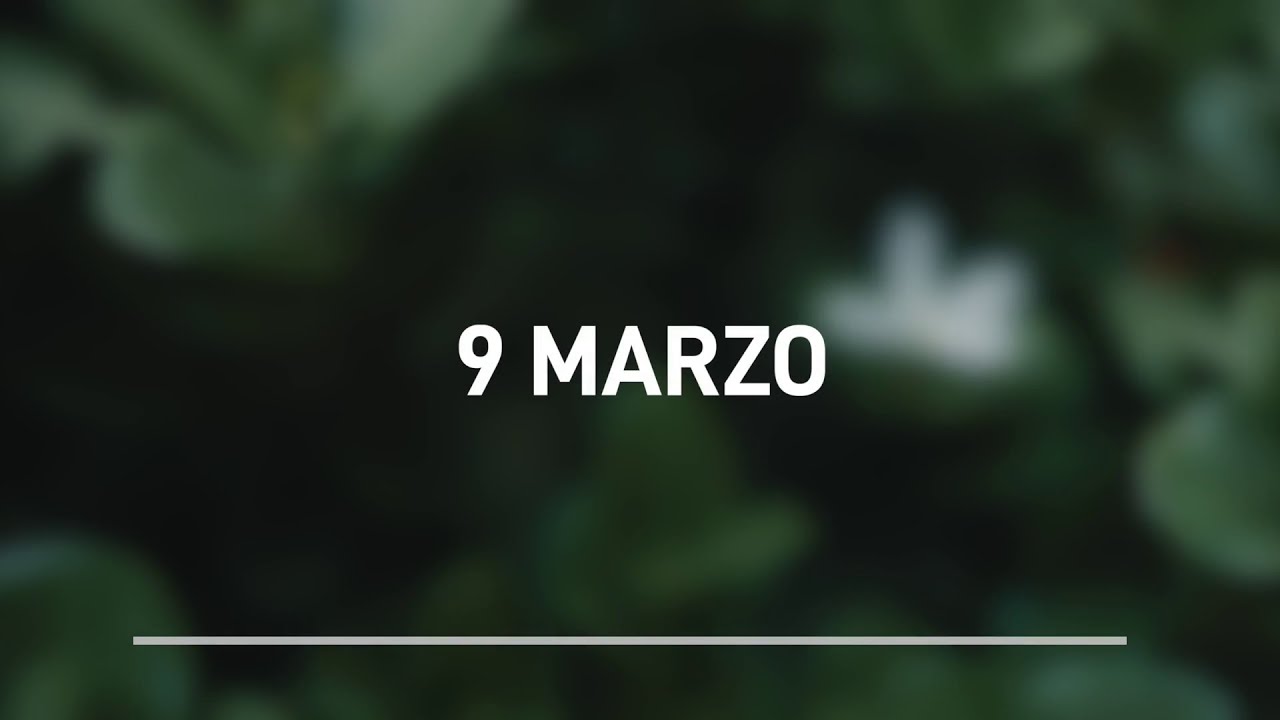 Meditazione Calendario “Parole di Vita” del 09 Marzo 2023