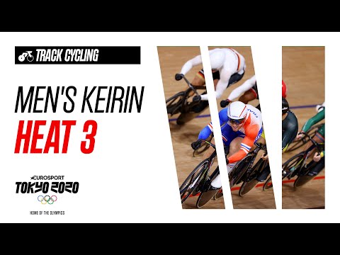 Track Cycling Men's Keirin | Round 1 Heat 3 Highlights | Olympic Games - Tokyo 2020