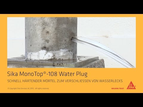 Sika Monotop 108 Water Plug
