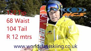 rossignol hero elite short turn ski Ti 162 cm