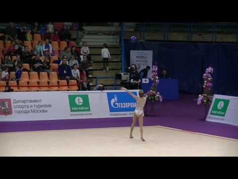 Evangelia Ntrikou (GRE)  ball  Grand Prix Moscow 2017