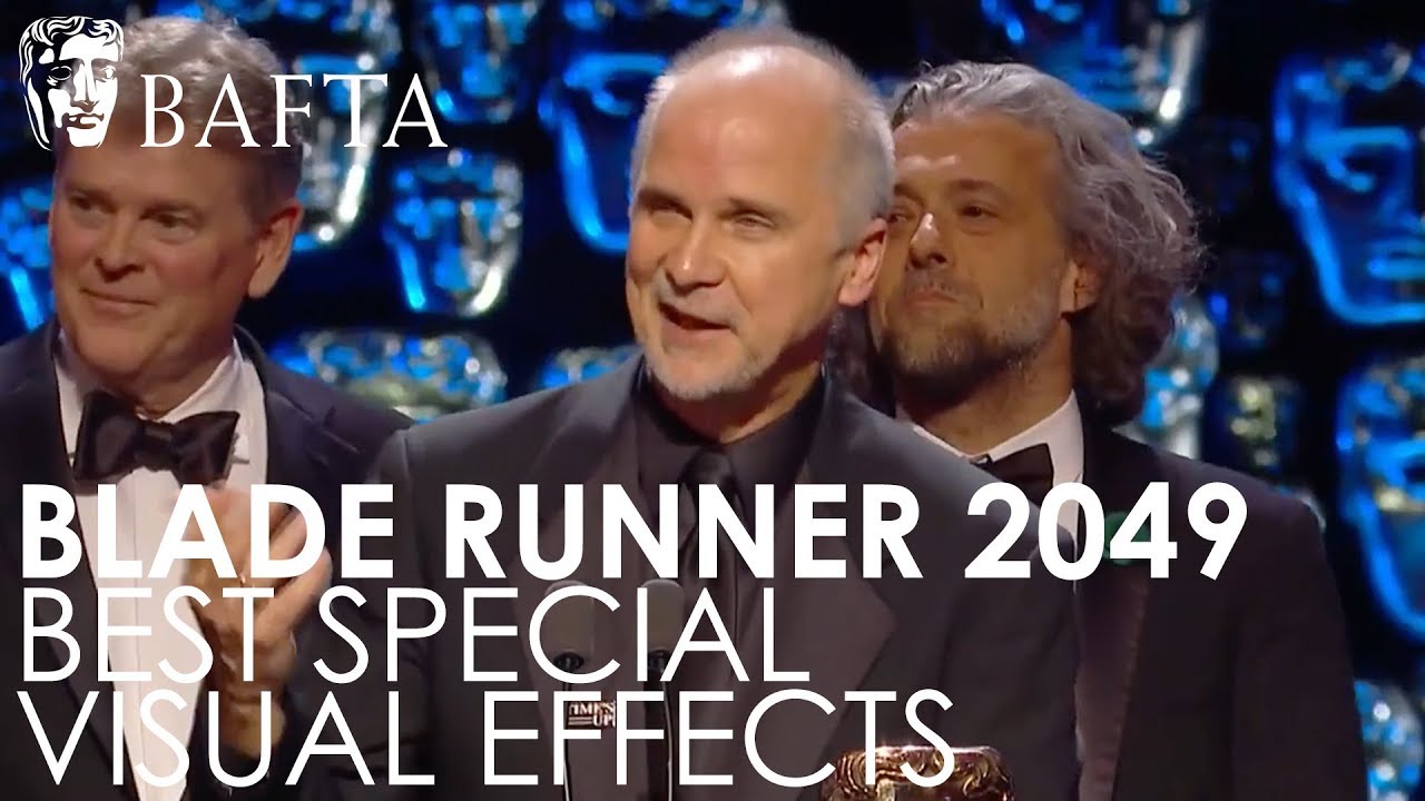 Blade Runner 2049 wins Special Visual Effects award | EE BAFTA Film Awards 2018
