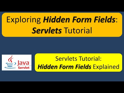 What is Hidden Form Field? | Exploring Hidden Form Fields: Servlets Tutorial | Servlets