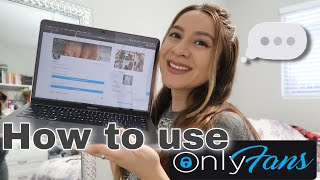 HOW TO USE ONLY FANS *SIMPLE *THE BASICS