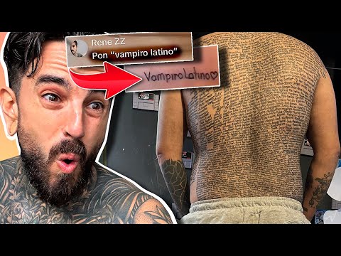 Se TATUÓ 2500 NOMBRES por este TERRIBLE MOTIVO 🫣